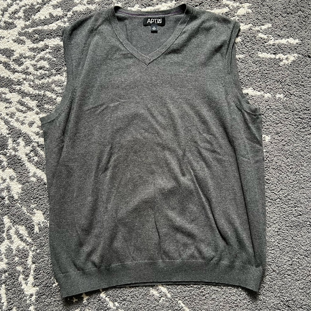 Apt. 9 Grey Sweater Vest